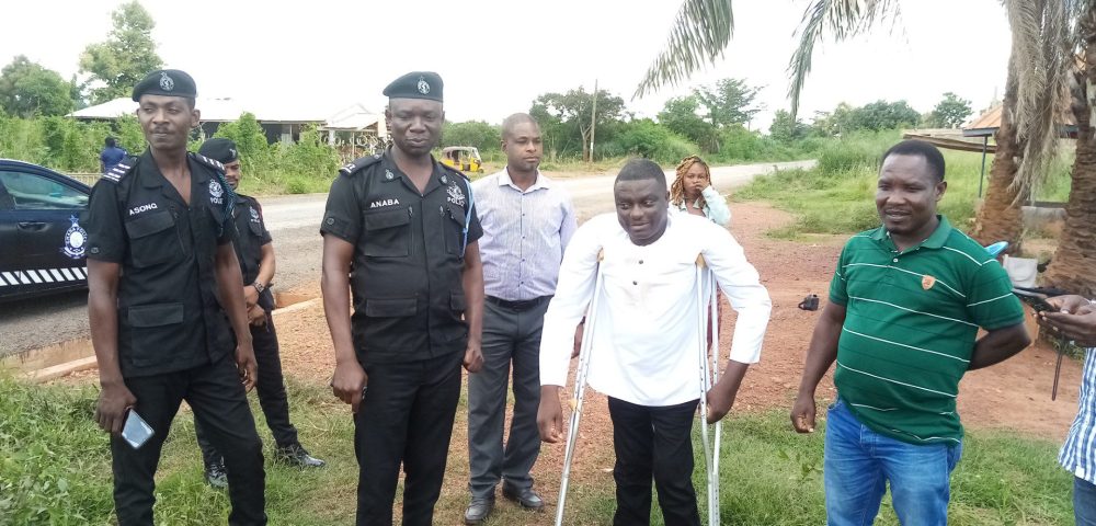 Building a Police Post: Kofi Vinyo’s Commitment to Community Safety