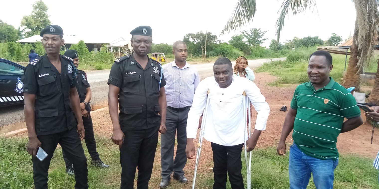 Building a Police Post: Kofi Vinyo’s Commitment to Community Safety